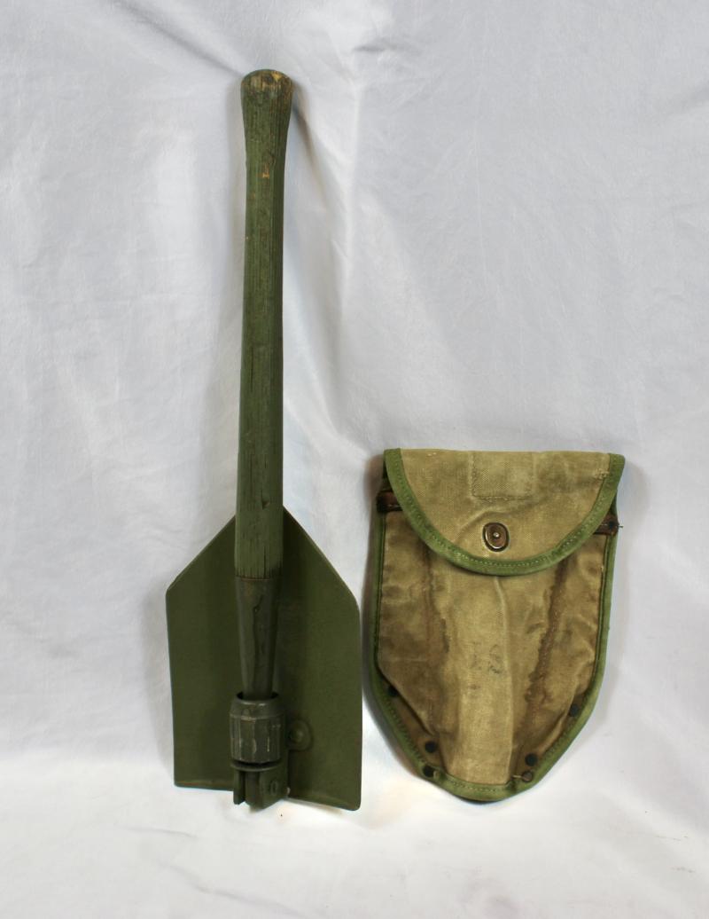 U.S. M1943 Folding Entrenching Tool & Carrier
