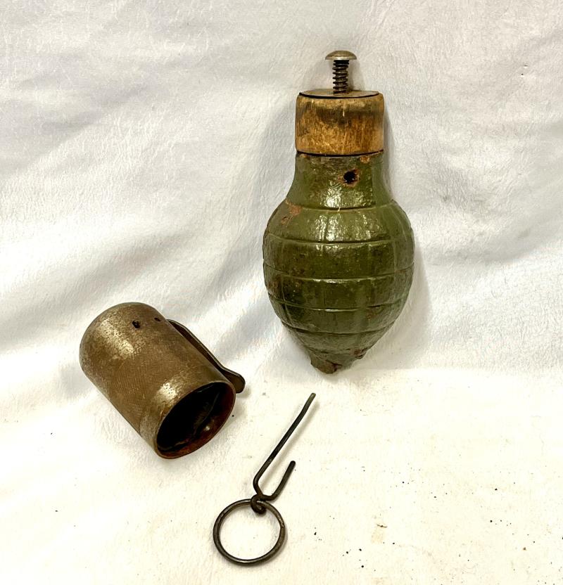 Inert WW1 French Citron Foug M1916 Grenade