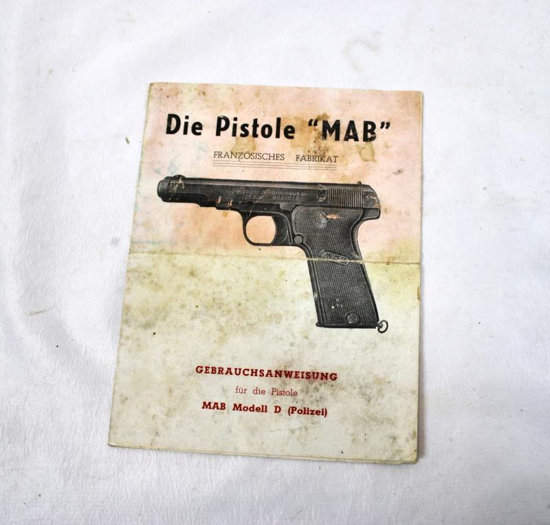 French MAB Pistol Manual