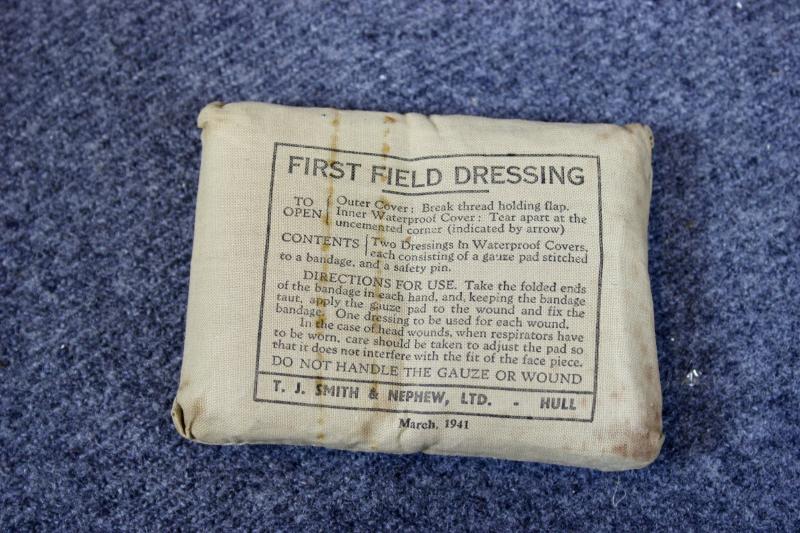 British Field Dressing         March 1941