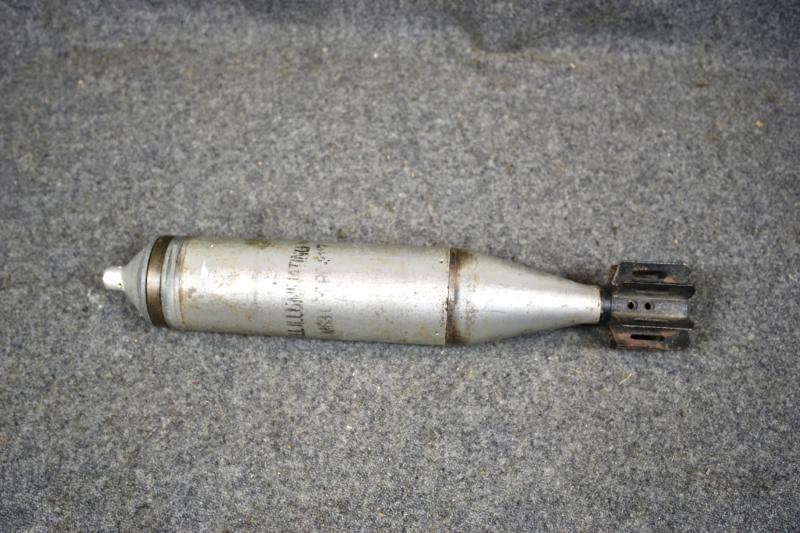 U.S. Inert M83 Illumination  60mm Mortar Round