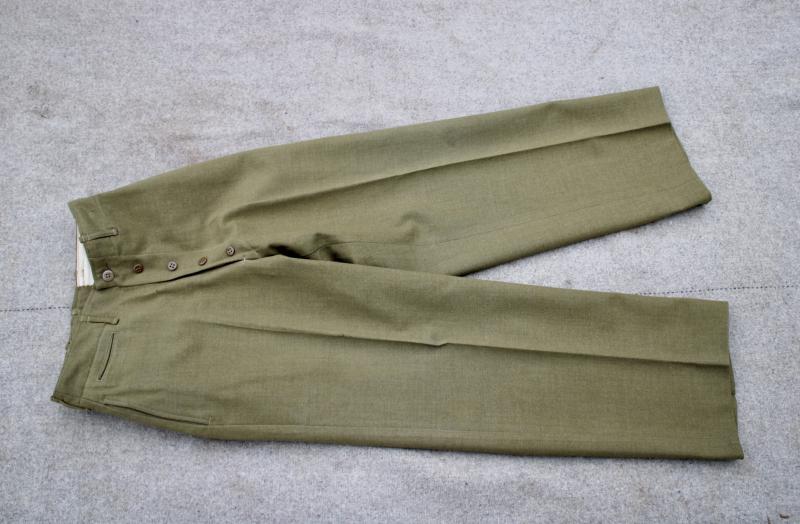 U.S. M1943 Wool Serge Trousers