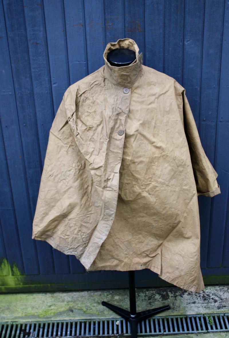 British Rubberised Rain Cape