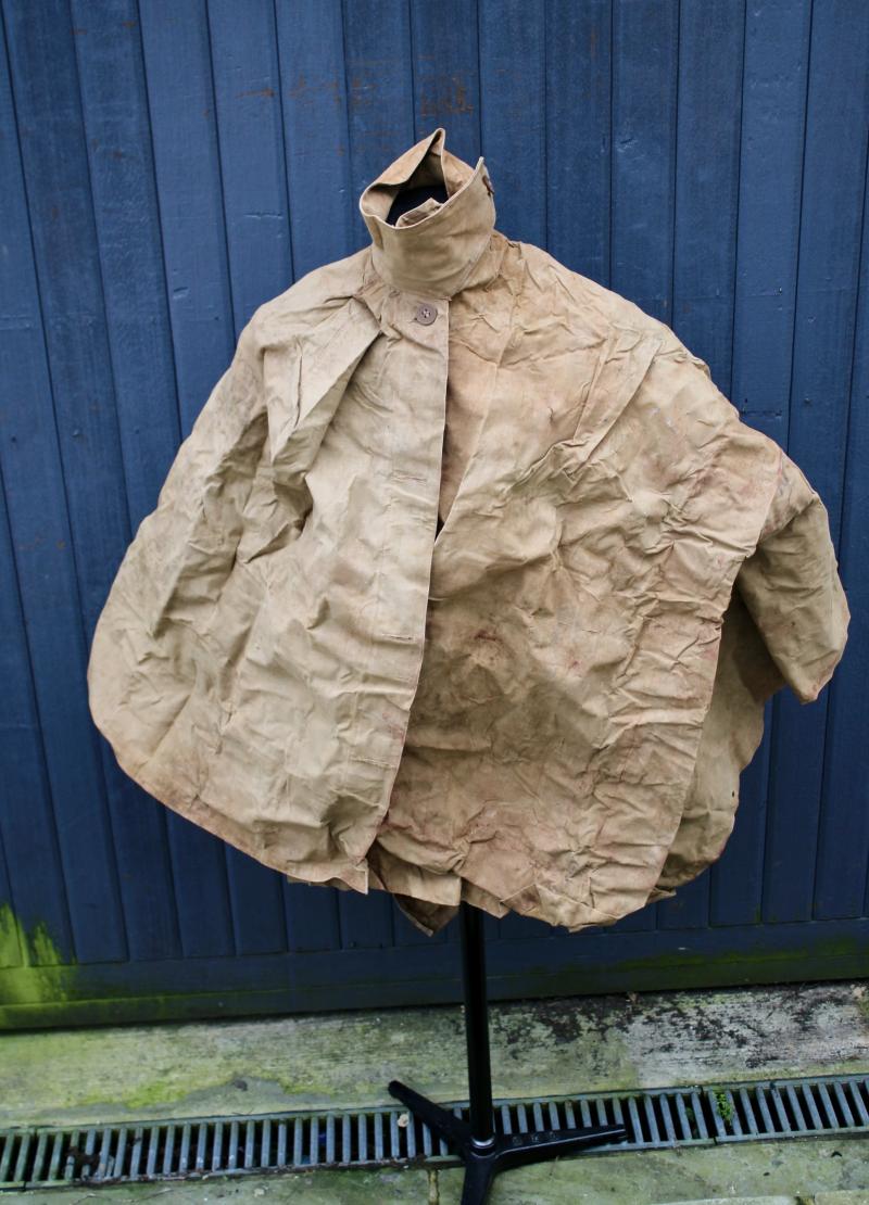 British Rubberised Rain Cape