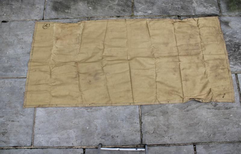 British rubberised Ground Sheet