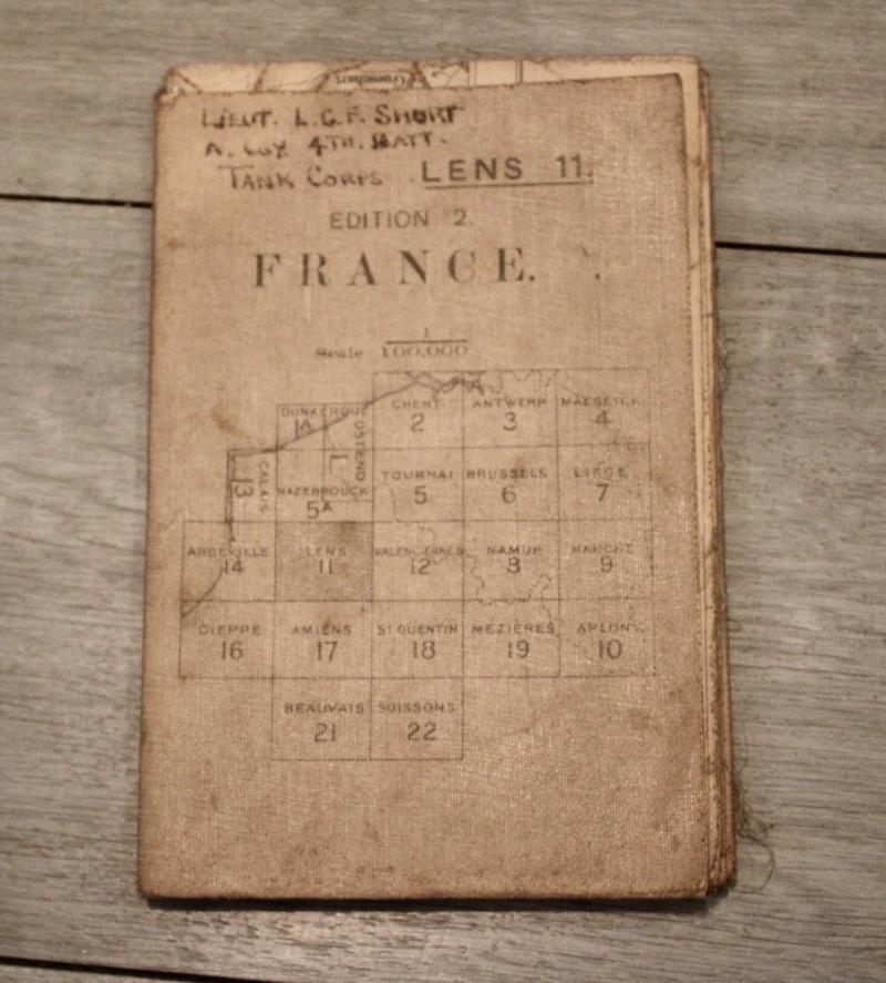 Briitish Ordnance Survey Map of Lens 1916