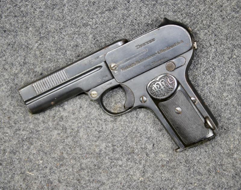 German Dreyse M1907 Pistol  ( Pre-EU/UK Deactivation )