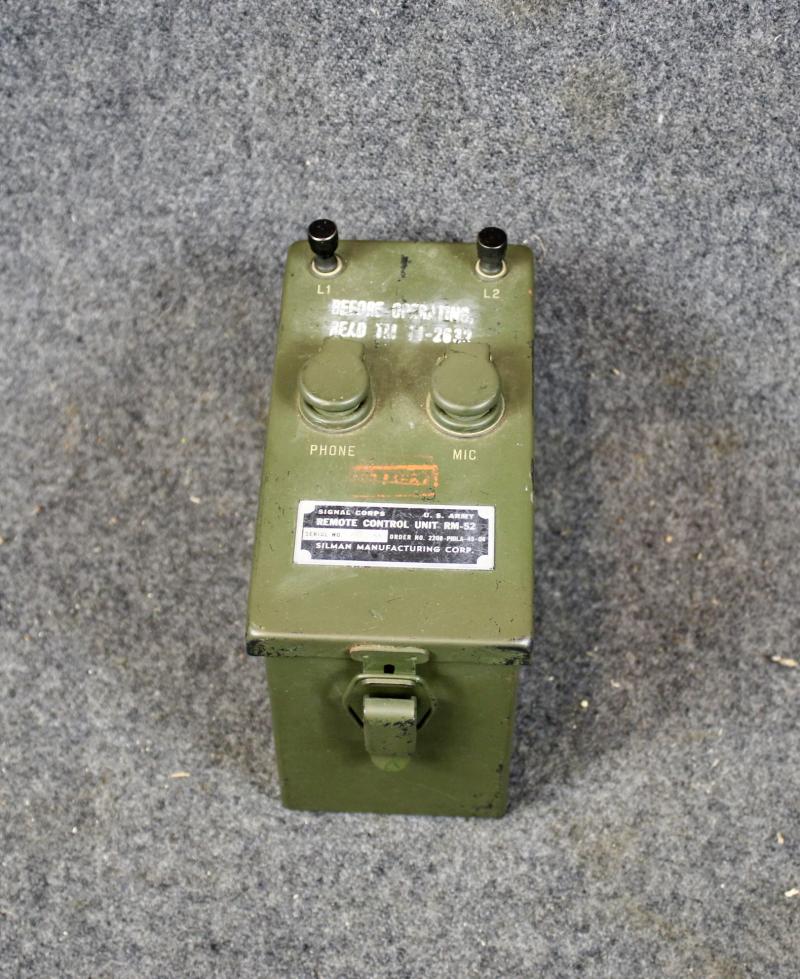 U.S. RM-52 Remote Control Unit
