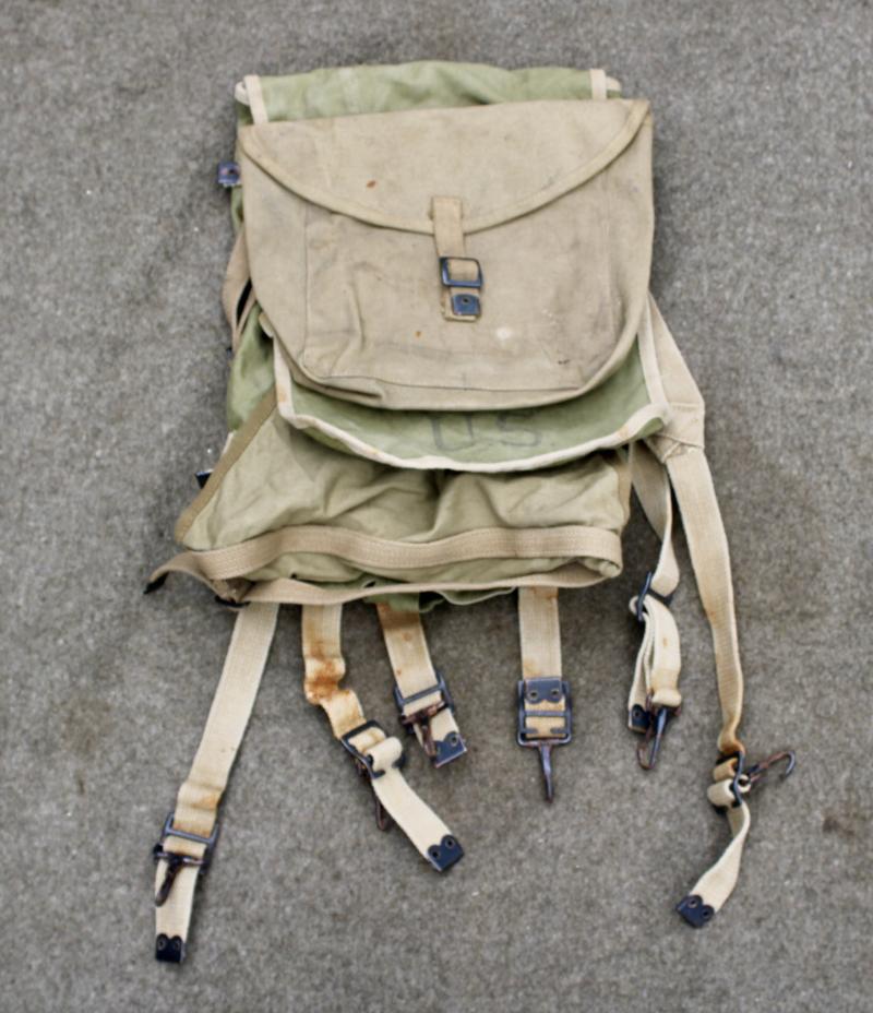 U.S. British Made M1928 Complete Haversack