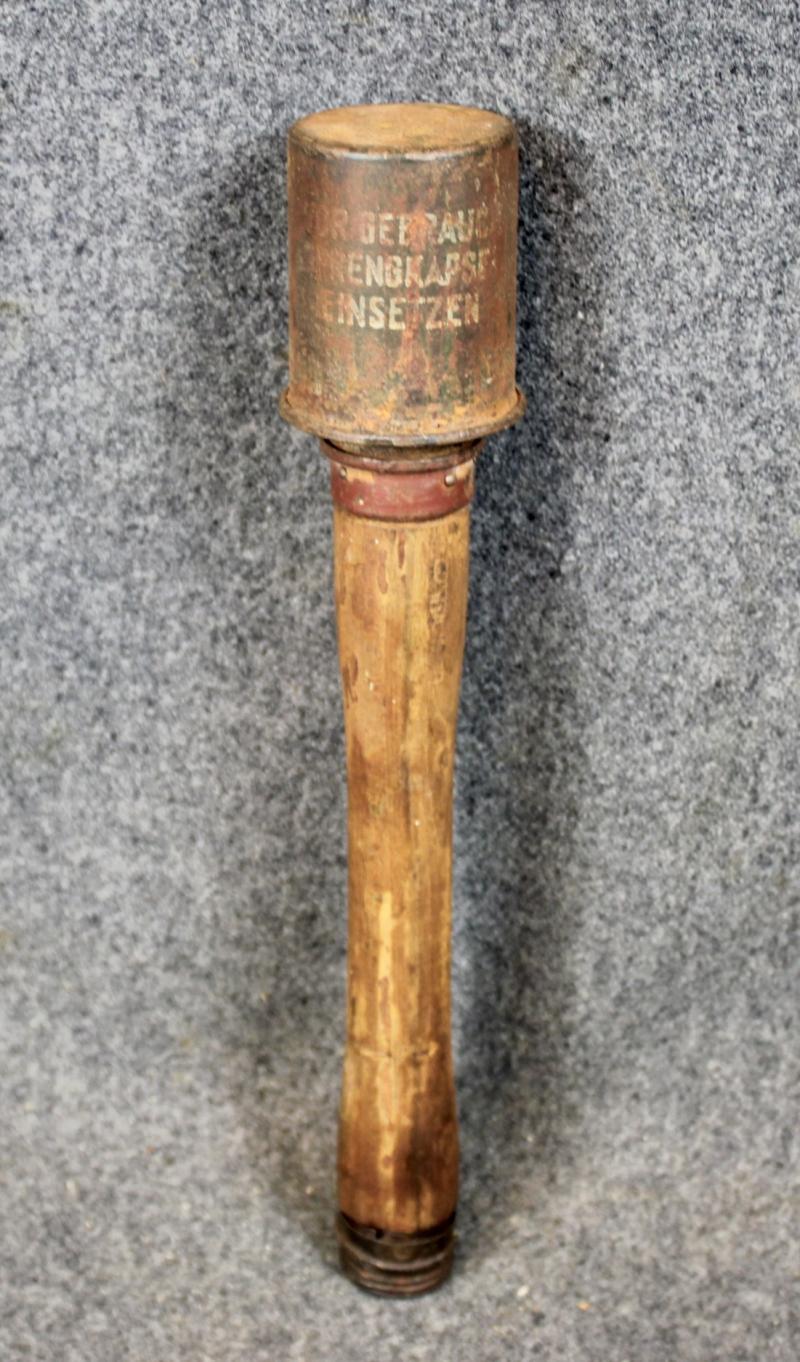 German Inert M1924 Stick Grenade