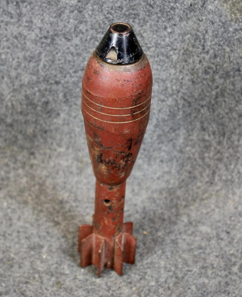 German WW2 Inert 5cm Mortar Bomb