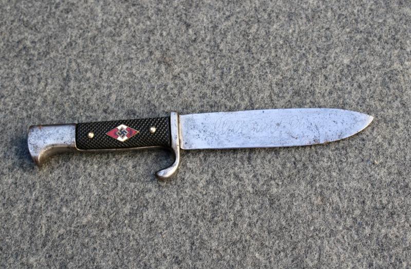 German Hitler Youth Dagger with Motto
