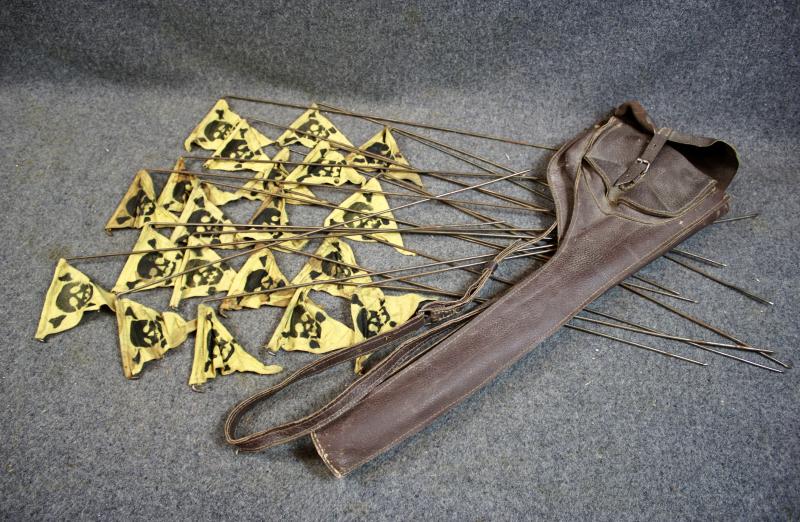 German Gas/Chemical Warning Flag Set