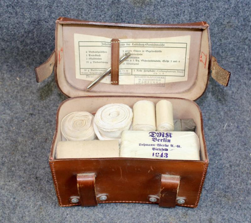 German Large Medics Pouch & Contents