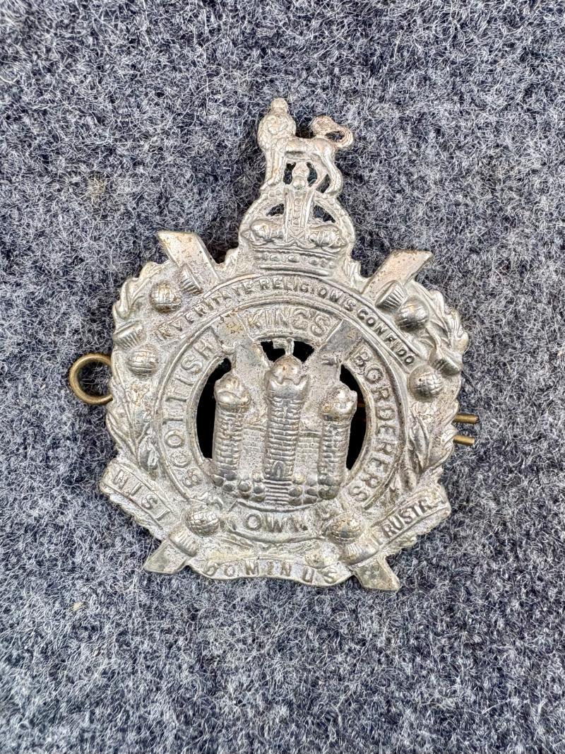 Kings Own Scottish Borderers Cap Badge