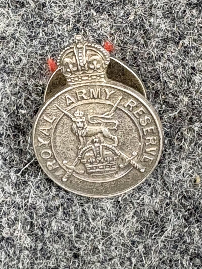 Royal Army Reserve Lapel Badge