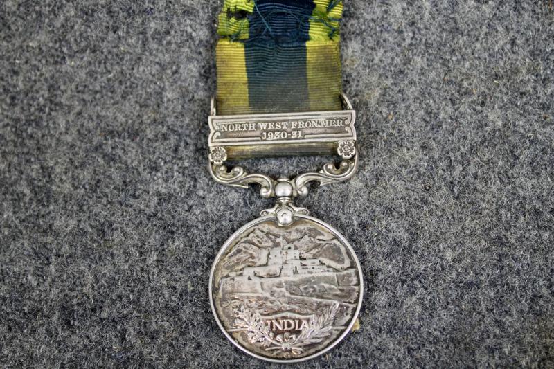 GSM India Medal  & North West Frontier  1930/31 Clasp