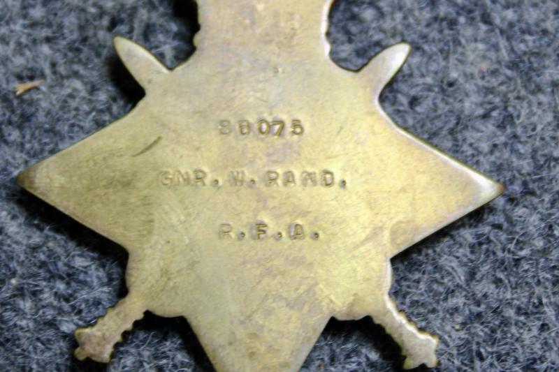 WW1 Trio Medal Group & Service Record