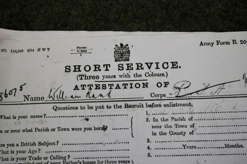 WW1 Trio Medal Group & Service Record