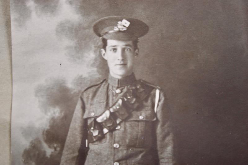 WW1 Trio Medal Group & Service Record