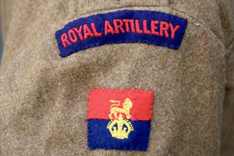 British R.A. Officers 40 Pattern Battle Dress Blouse