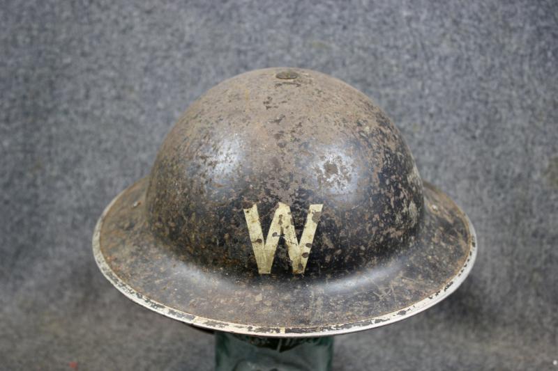 British MKII Home Defence Wardens Helmet