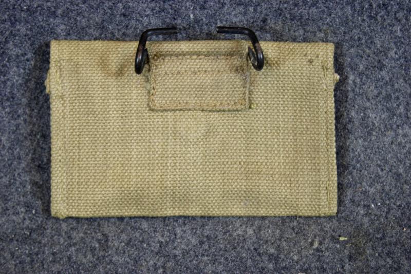 U.S. British Made Field Dressing Pouch & Carlisle Field Dressing Tin