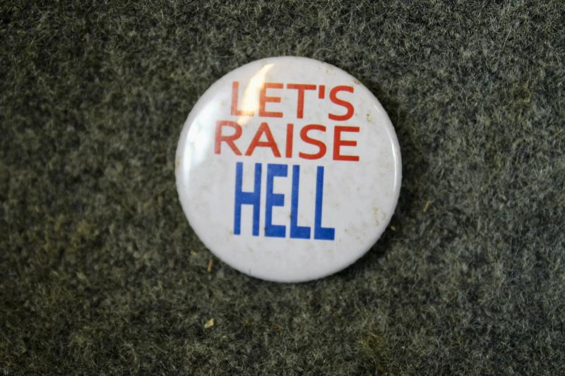U.S. 1960's Protest Badge.