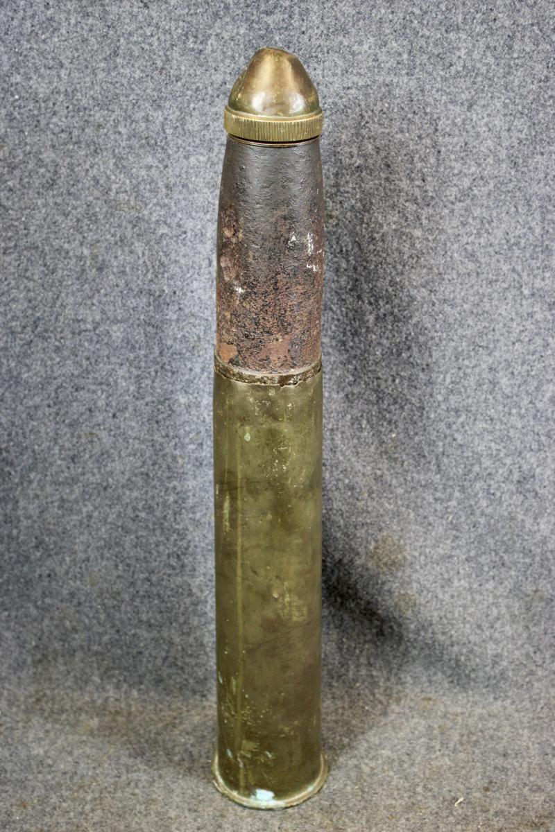 British Inert WW1 18 Pounder Shell