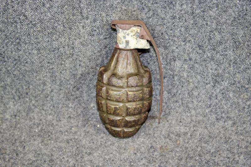 U.S. Inert MKIIA1 Fragmentation Grenade & Container