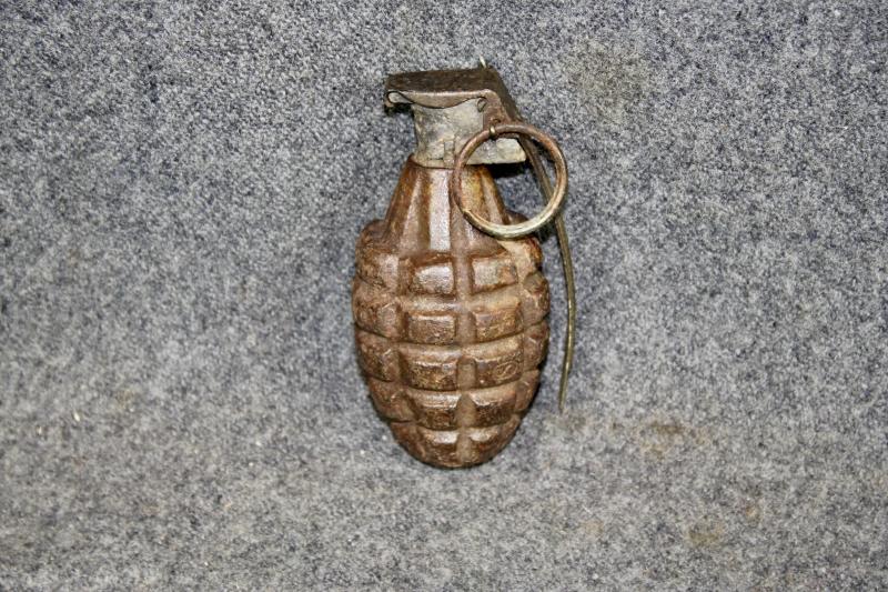 U.S. Inert MKIIA1 Fragmentation Grenade & Container