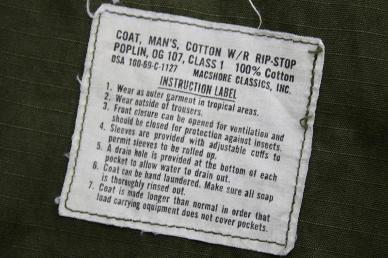 U.S. Air Force 3rd Pattern Jungle Jacket