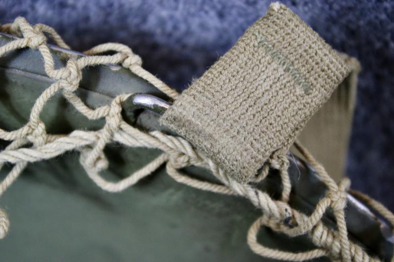 U.S. M1 Fixed Bale Helmet & Camouflage Netting