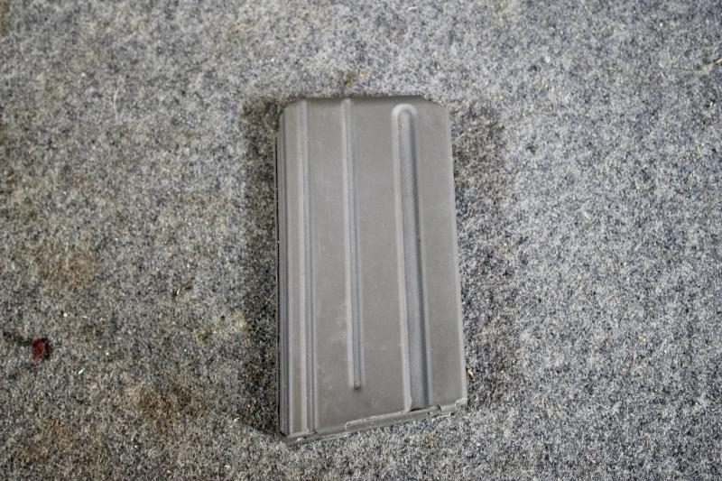 U.S. Ammunition Bandolier & Seven Dummy M16 Magazines