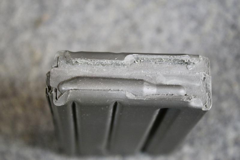 U.S. Ammunition Bandolier & Seven Dummy M16 Magazines