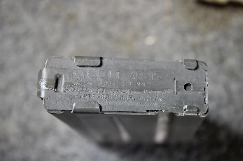 U.S. Ammunition Bandolier & Seven Dummy M16 Magazines