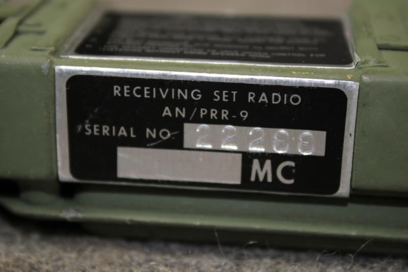 U.S. AN/PRT4 Radio Receiver Set