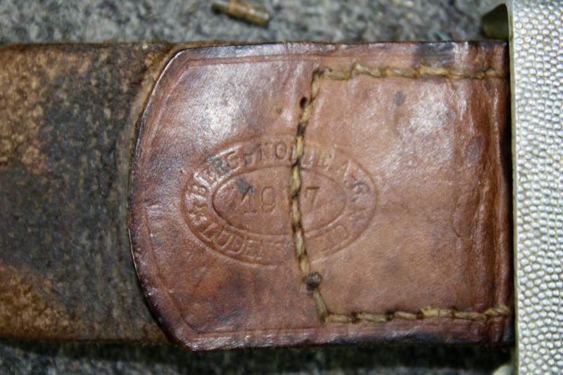 German RAD Belt & Buckle