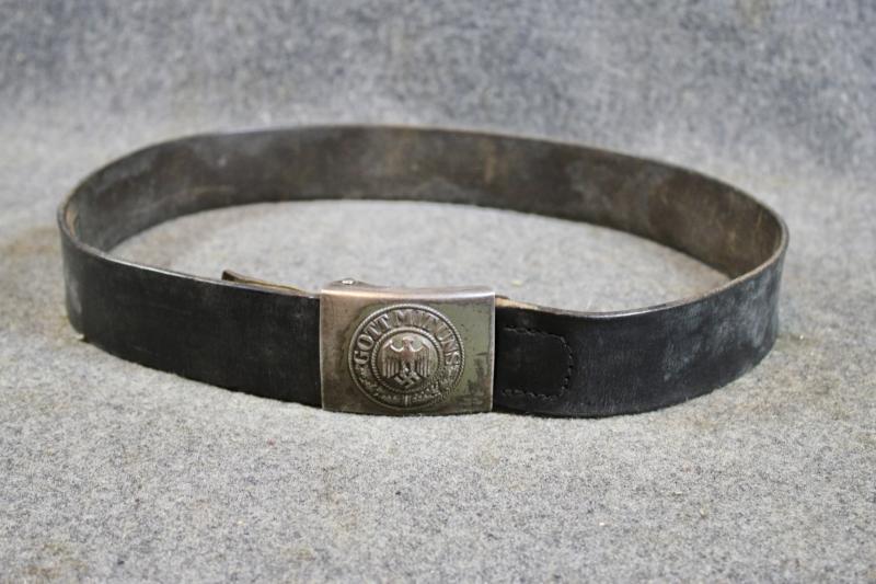German Army Steel Belt  & Buckle
