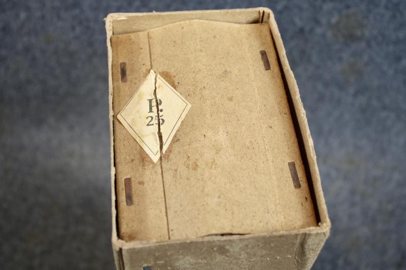 German Cardboard Rifle Ammunition Container