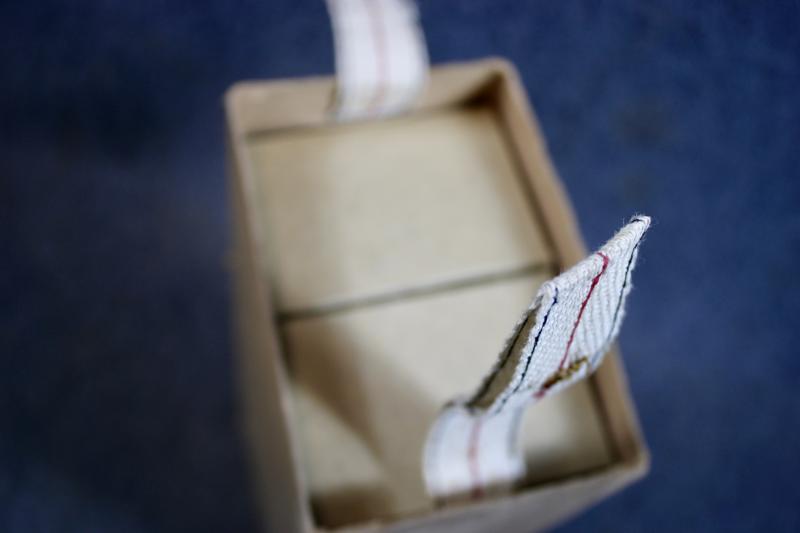 German Cardboard Rifle Ammunition Container