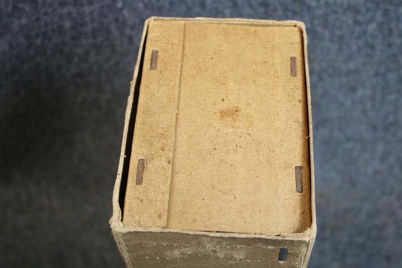 German Cardboard Rifle Ammunition Container