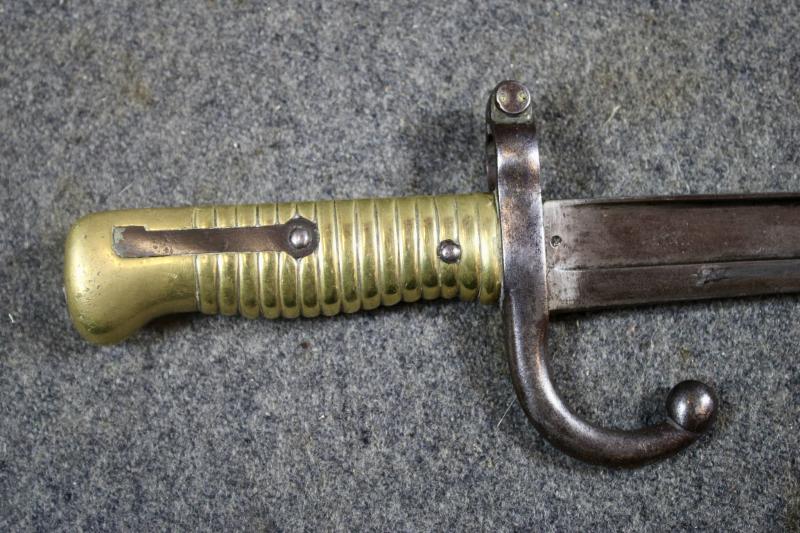 French M1866 Chassepot Yataghan Sword Bayonet