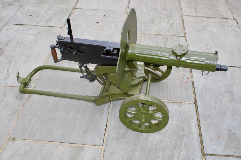 Russian/Soviet Maxim M1910 HMG.  ( Pre-EU/UK Deactivation )