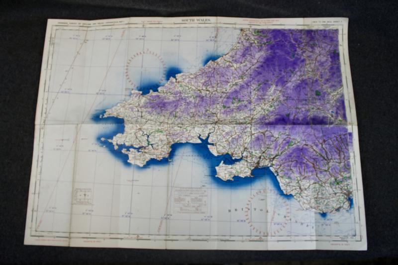 RAF Map South Wales