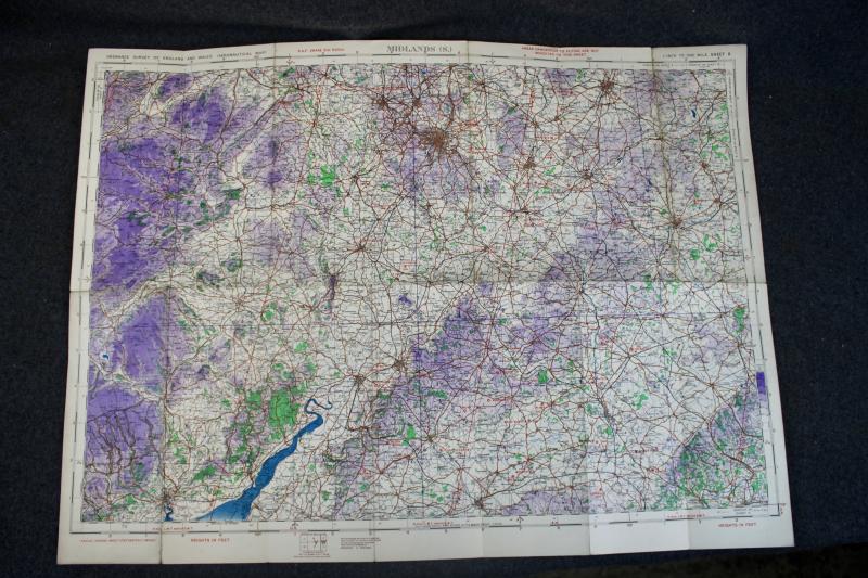 RAF Map South Midlands