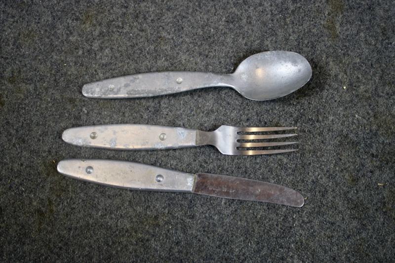 British Army, Knife, Fork,Spoon Set