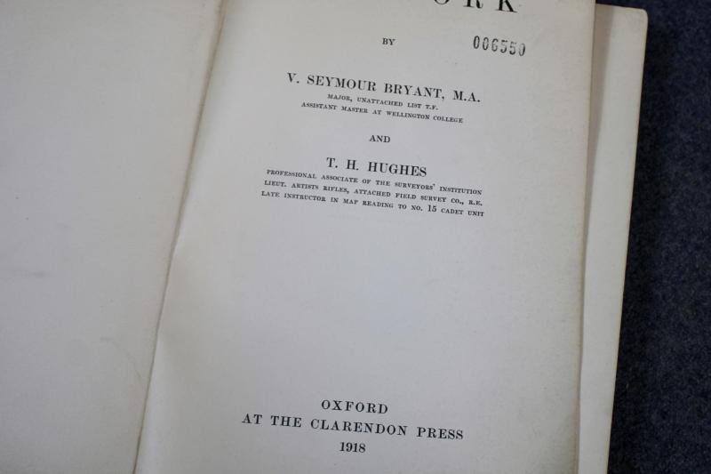 British Map Instruction Guidance Book & Cover