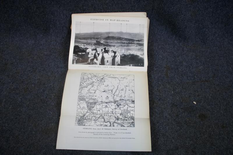 British Map Instruction Guidance Book & Cover