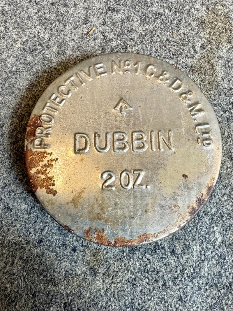 British Army No1 Dubbin Tin